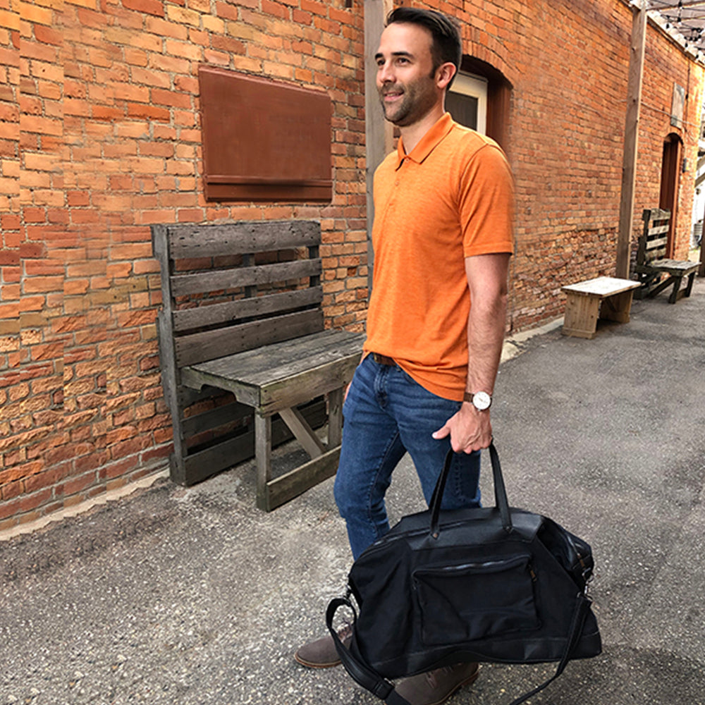 Canvas Weekender (2 Colors) - Charming Charlie