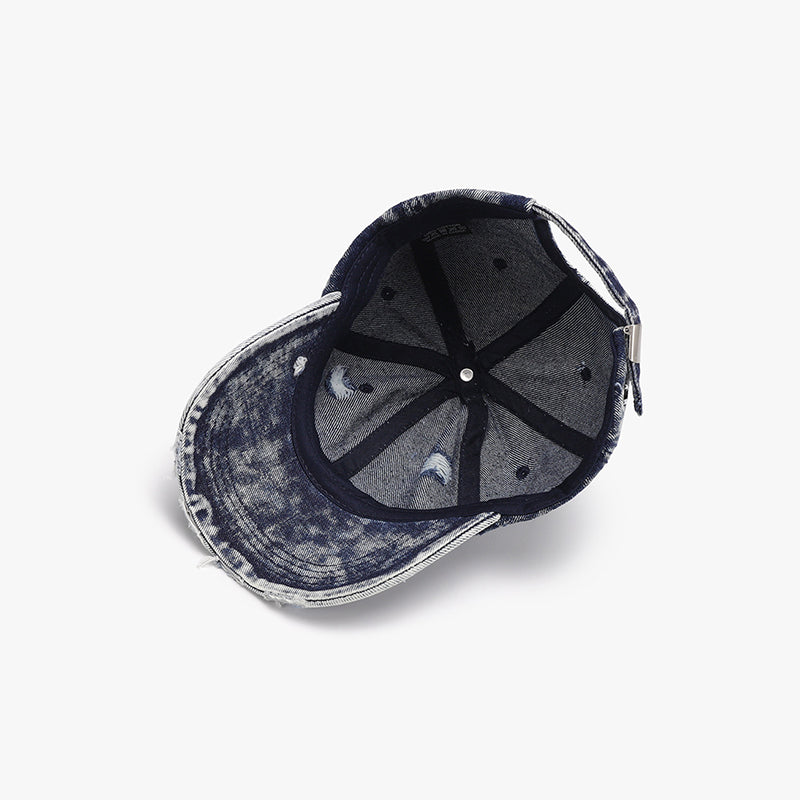 Distressed Cotton Baseball Cap - Charming Charlie
