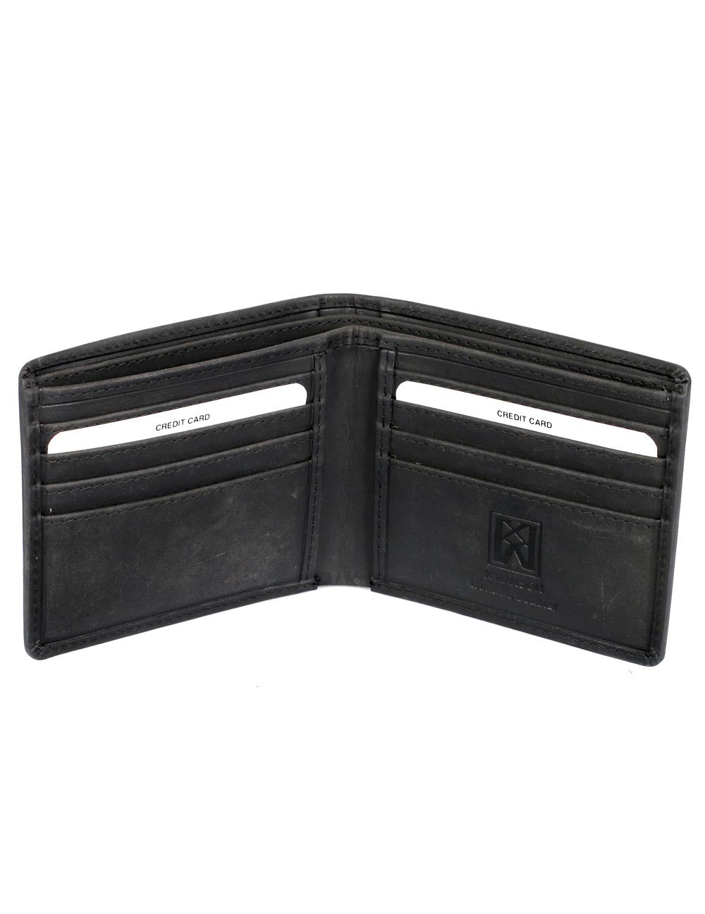 CANADA WILD Men's Hunter Leather Wallet Elk Stag - karlahanson.com