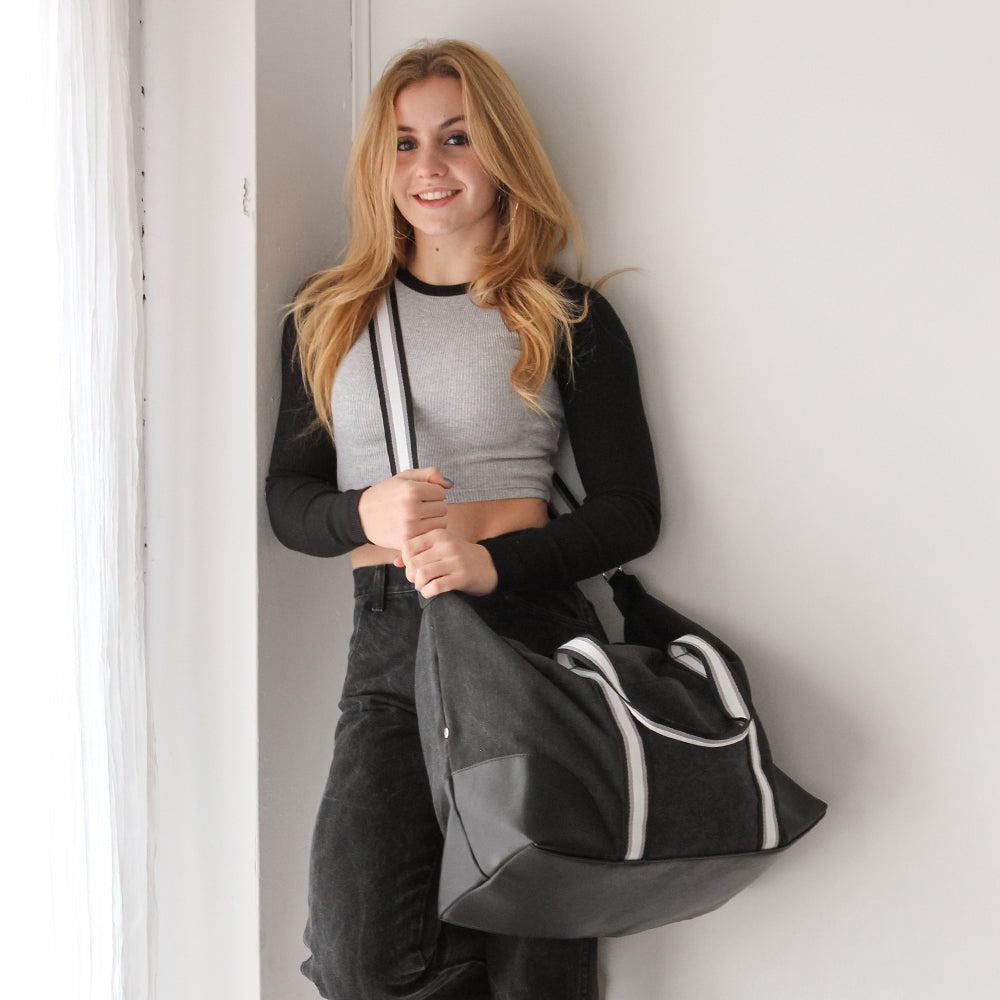 Canvas Duffel (Multiple Colors) - Charming Charlie