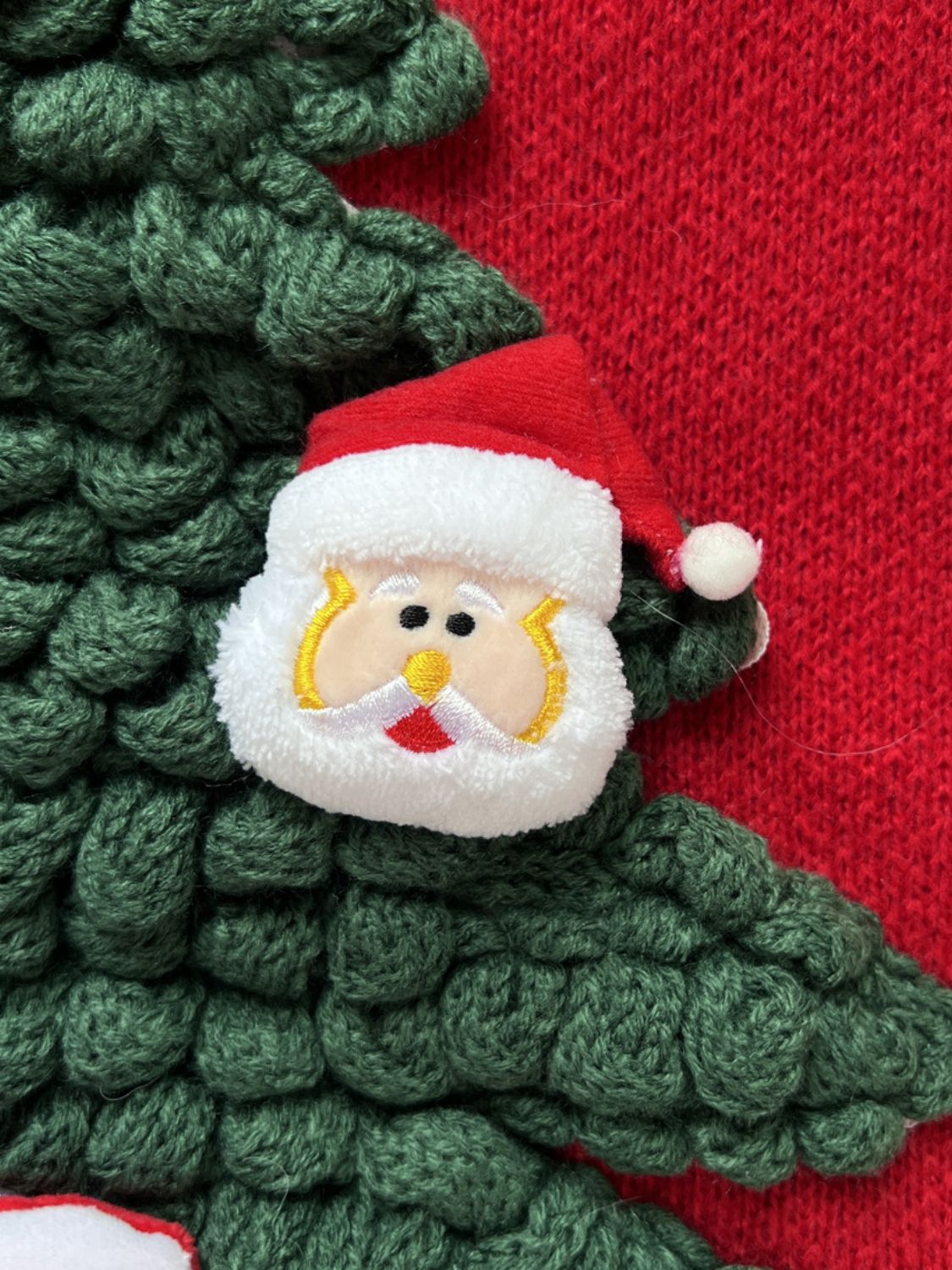Christmas Tree Round Neck Long Sleeve Sweater - Charming Charlie