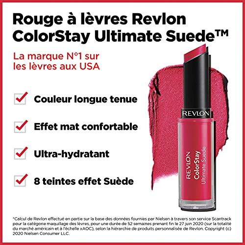 REVLON Color Stay Ultimate Suede Lipstick - Charming Charlie