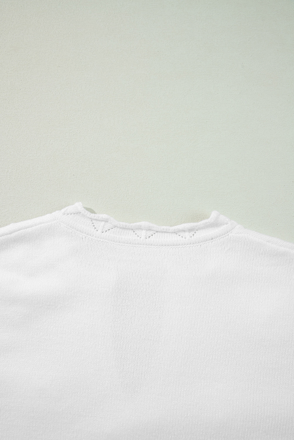 Daisy Notched Long Sleeve Sweater - Charming Charlie