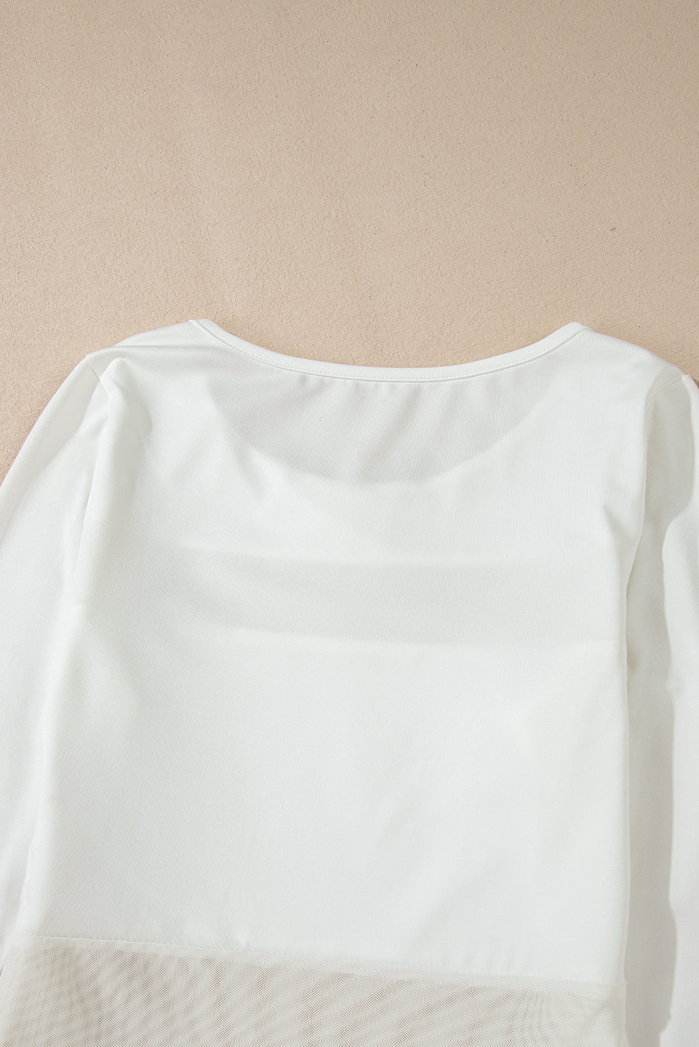 Round Neck Long Sleeve Bodysuit - Charming Charlie
