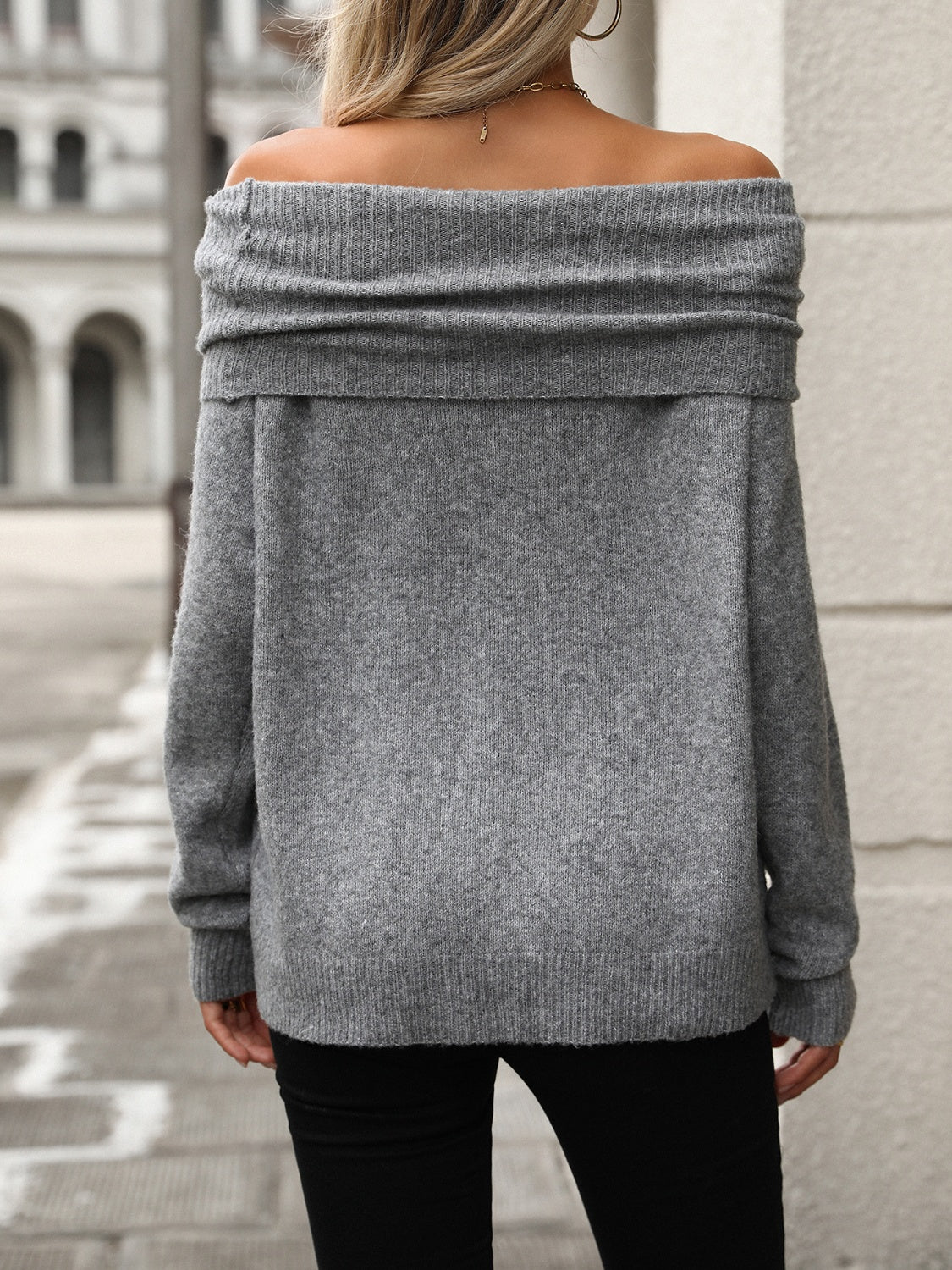 Turtleneck Long Sleeve Sweater - Charming Charlie