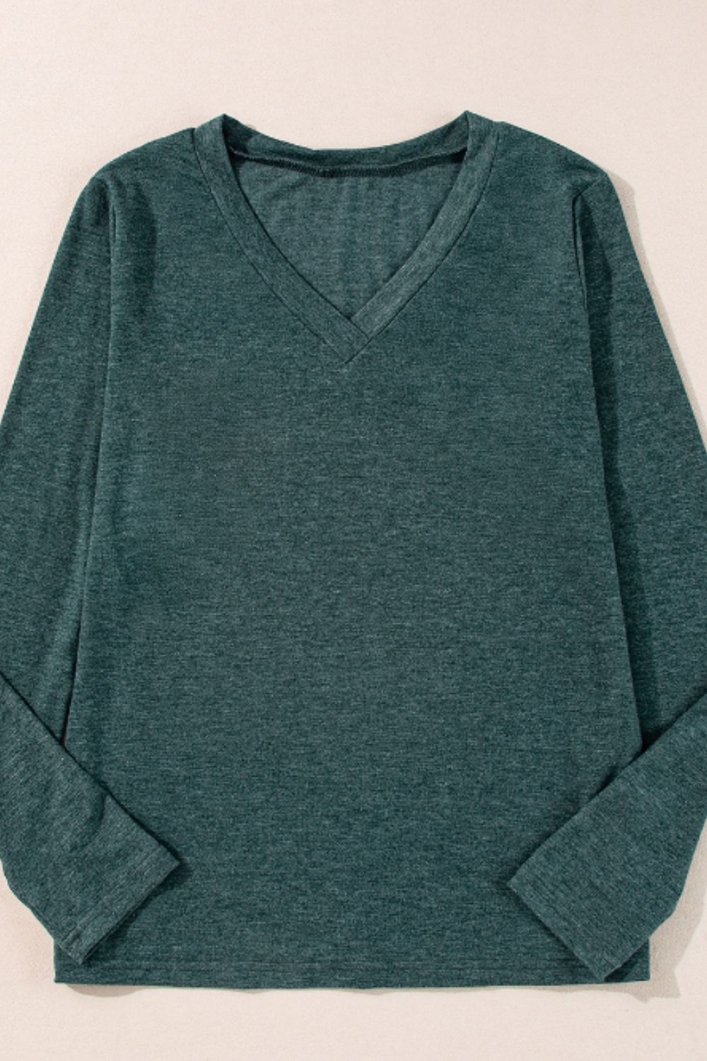 V-Neck Long Sleeve T-Shirt - Charming Charlie