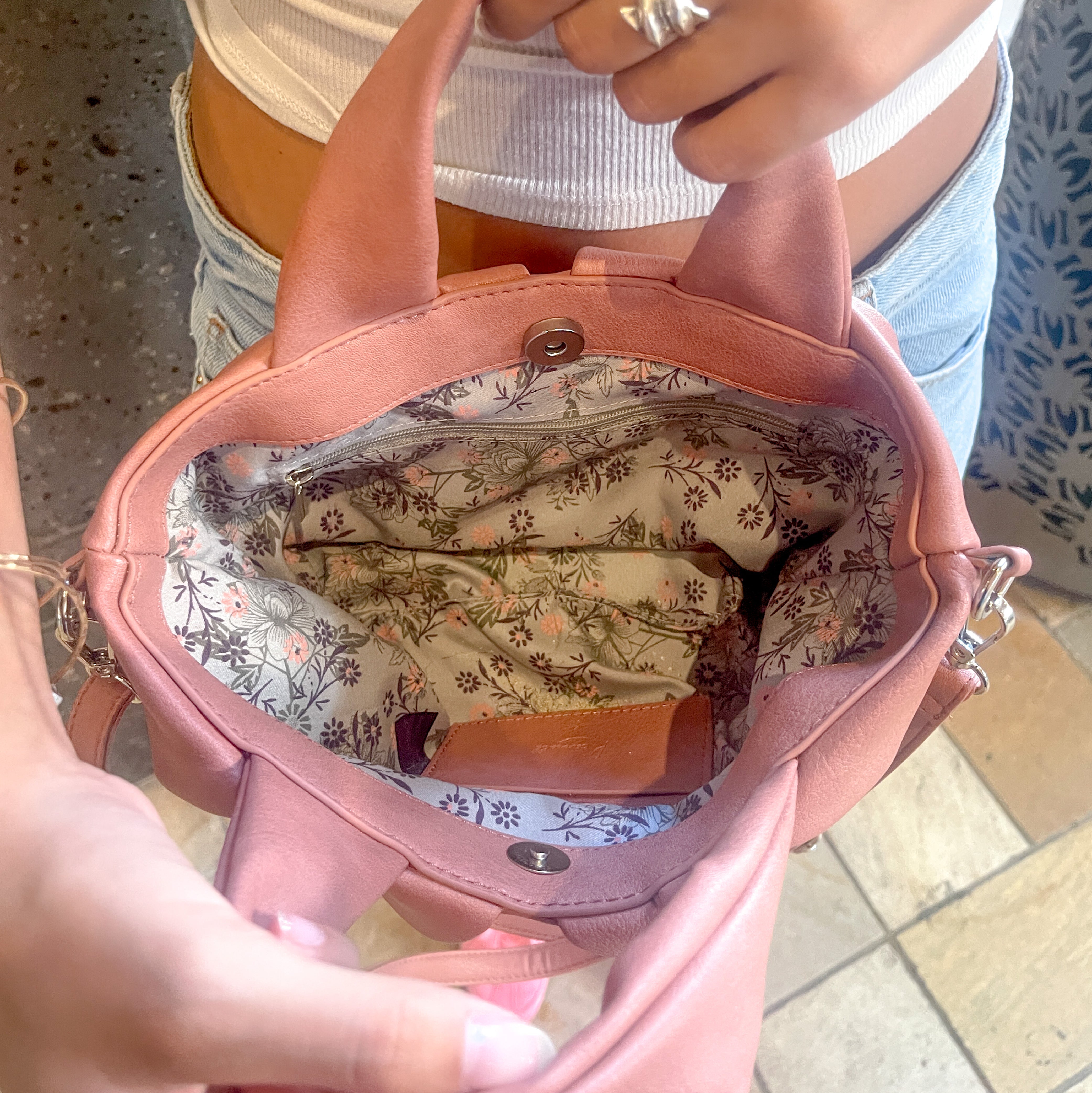 Josie Satchel/Crossbody - Charming Charlie