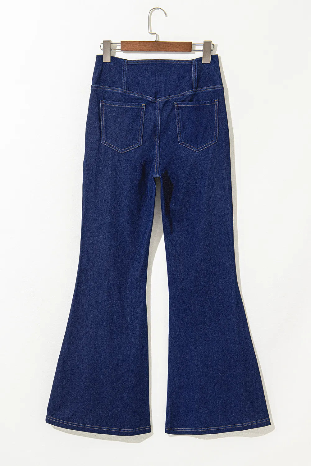 Asymmetric Waist Flare Jeans - Charming Charlie