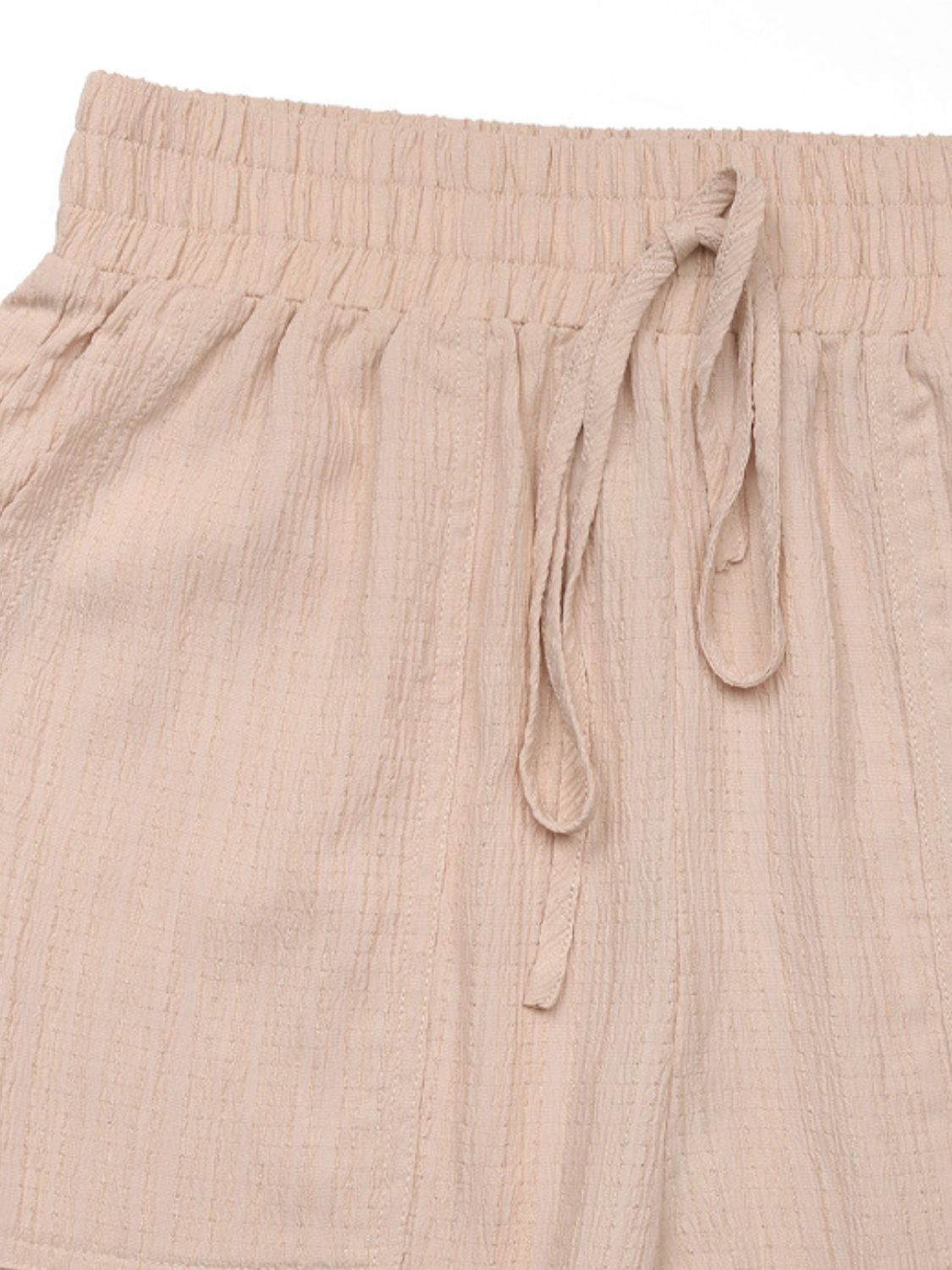 Perfee Elastic Waist Joggers with Pockets - Charming Charlie