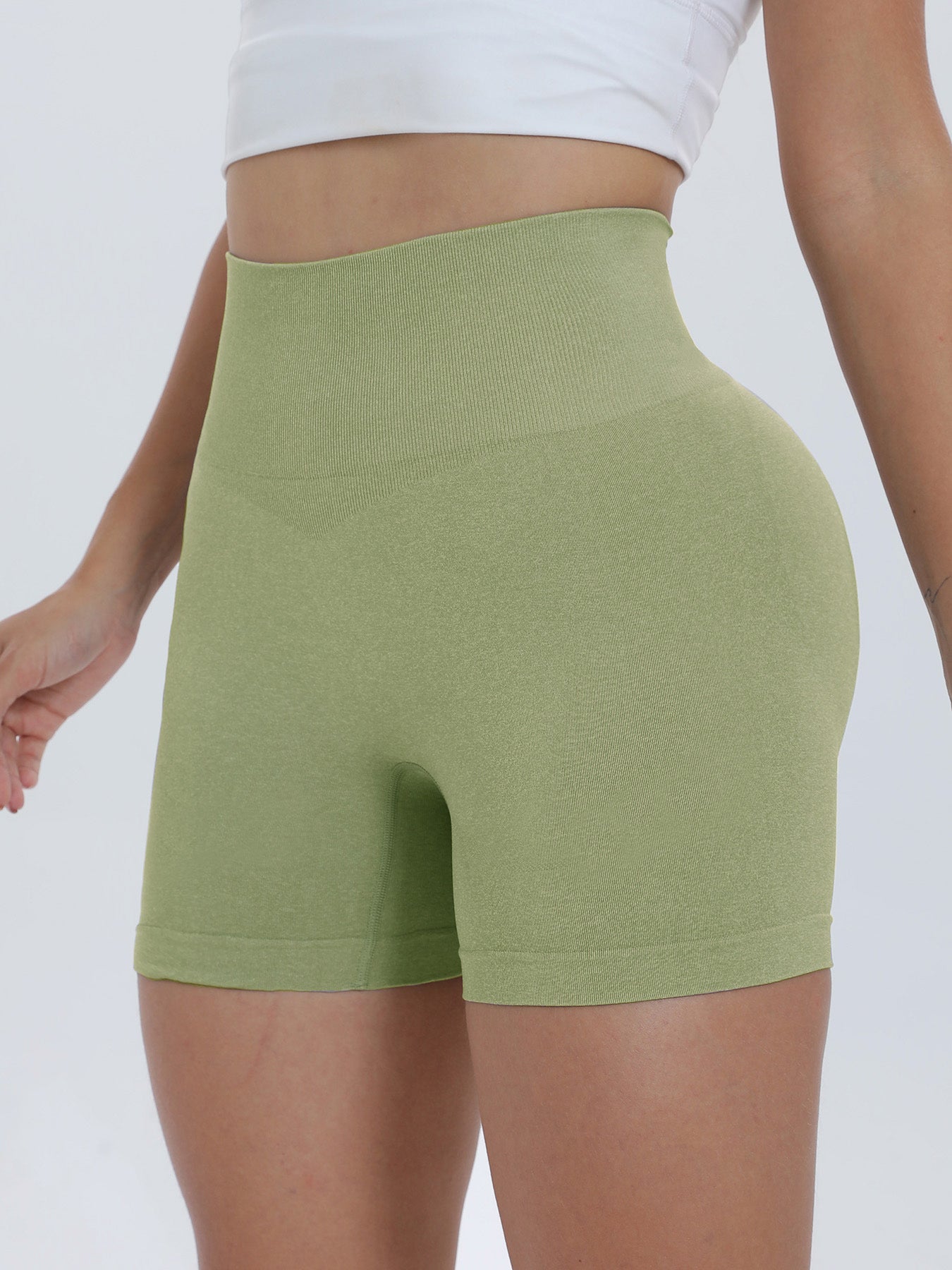 High Waist Active Shorts - Charming Charlie