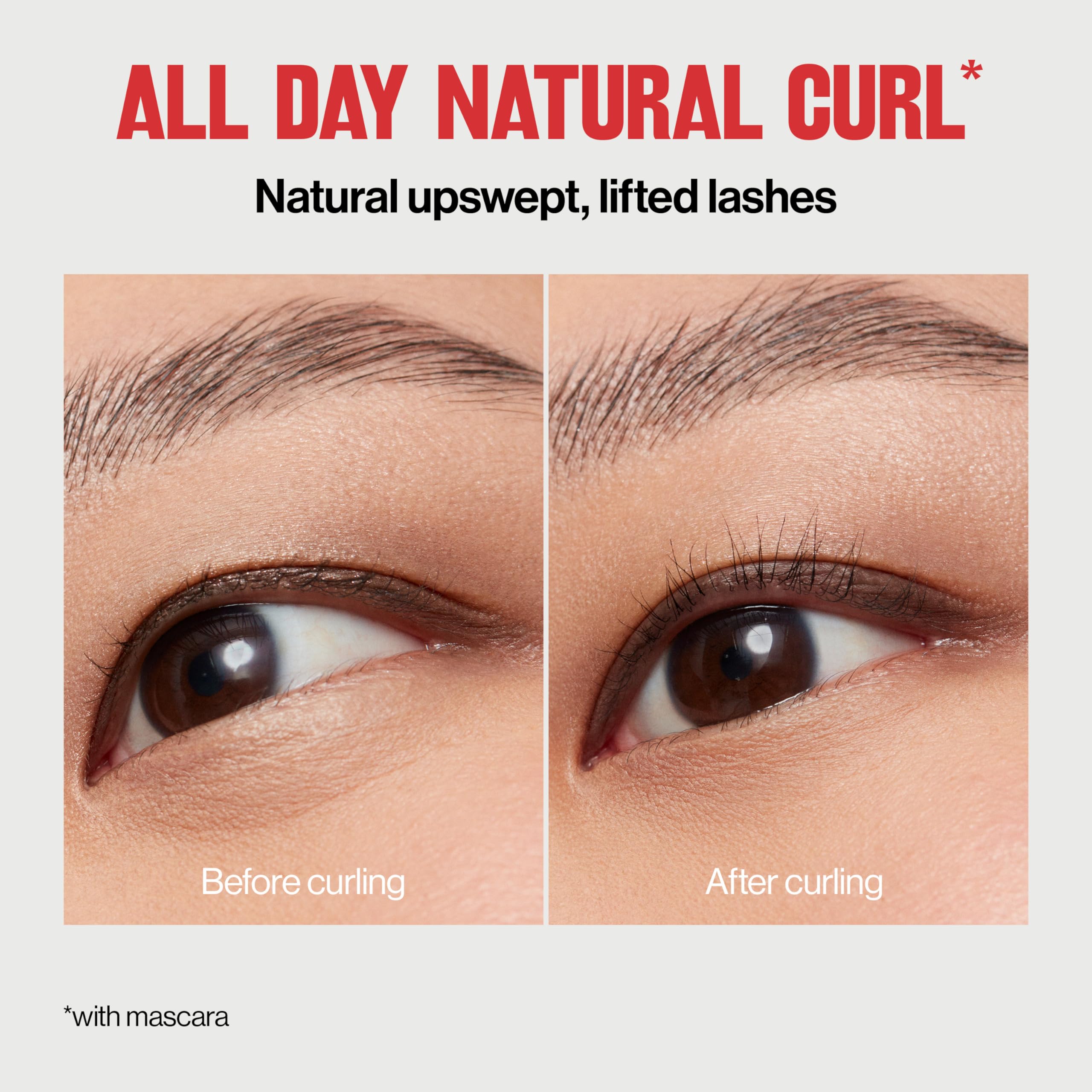 Revlon Natural Curl Lash Curler, Gives a Natural Eyelash Lift, with Finger Grips for a Non Slip Grip, Easy to Use, 1 Count - Charming Charlie