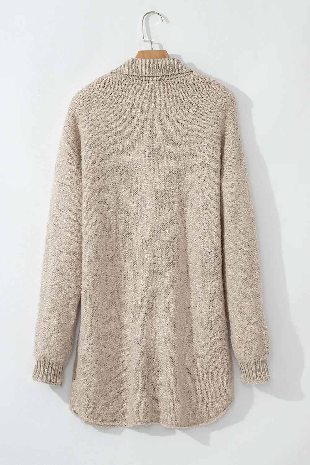 Pocketed Button Up Long Sleeve Cardigan - Charming Charlie
