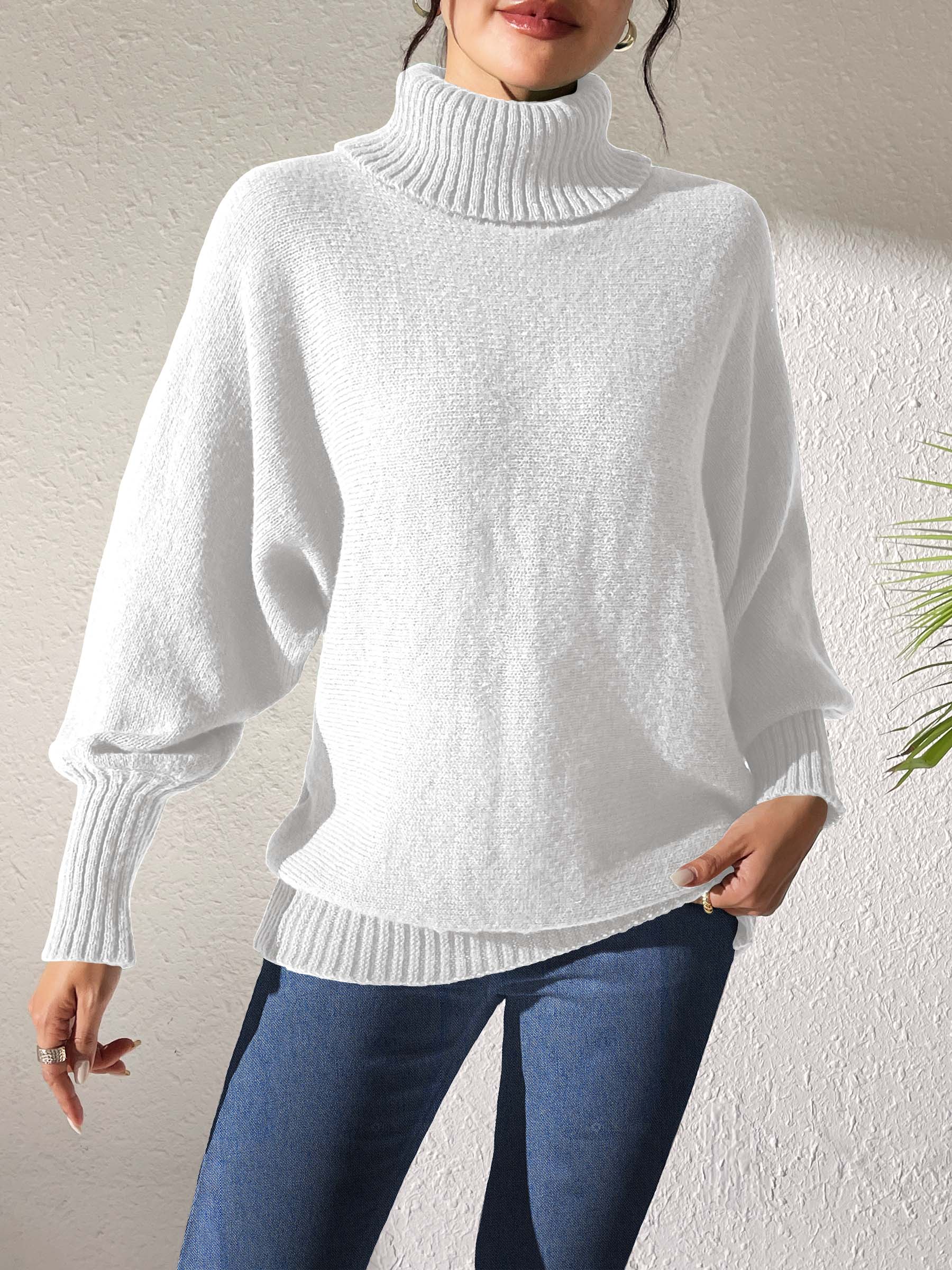 Turtleneck Long Sleeve Sweater - Charming Charlie
