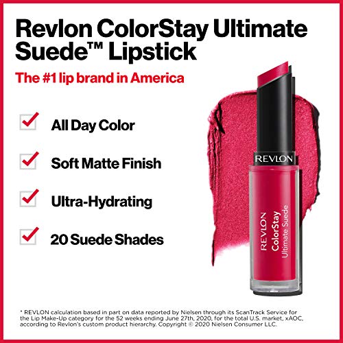 REVLON Color Stay Ultimate Suede Lipstick - Charming Charlie