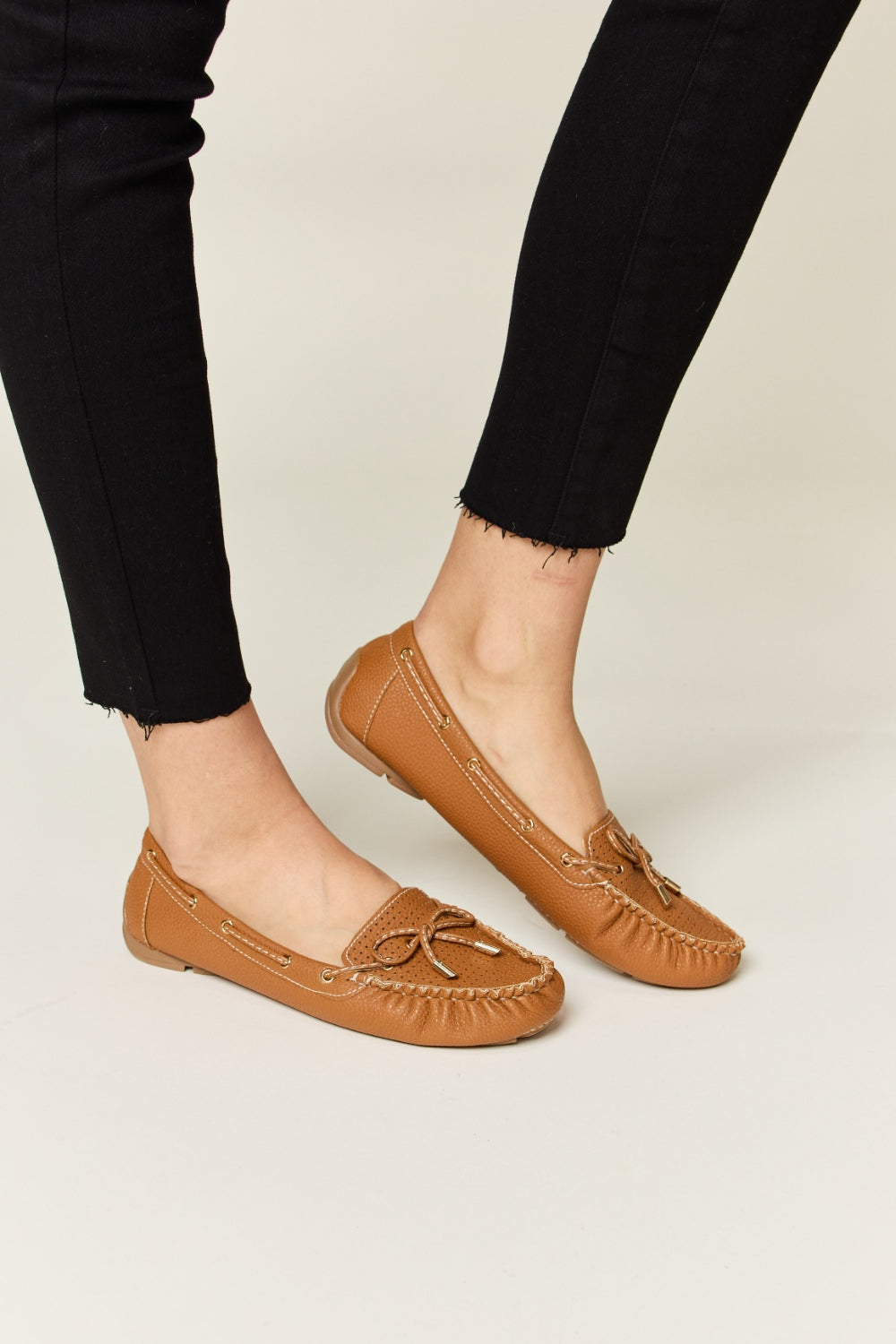 Forever Link Bow Decor Flat Loafers - Charming Charlie