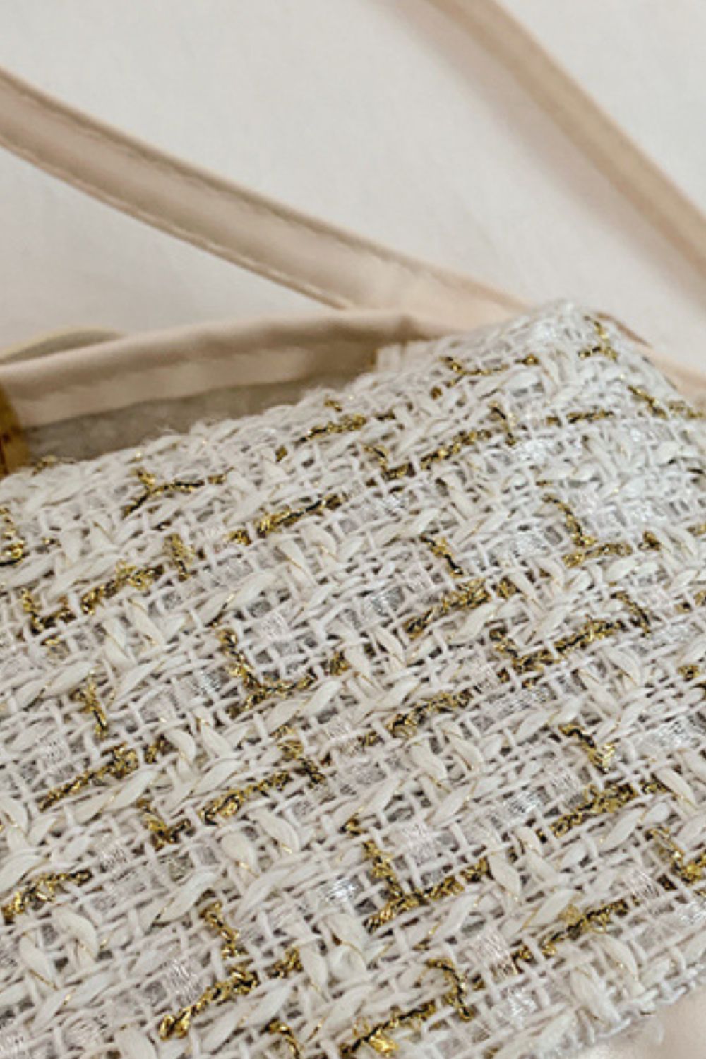 Woven Removable Strap Shoulder Bag - Charming Charlie