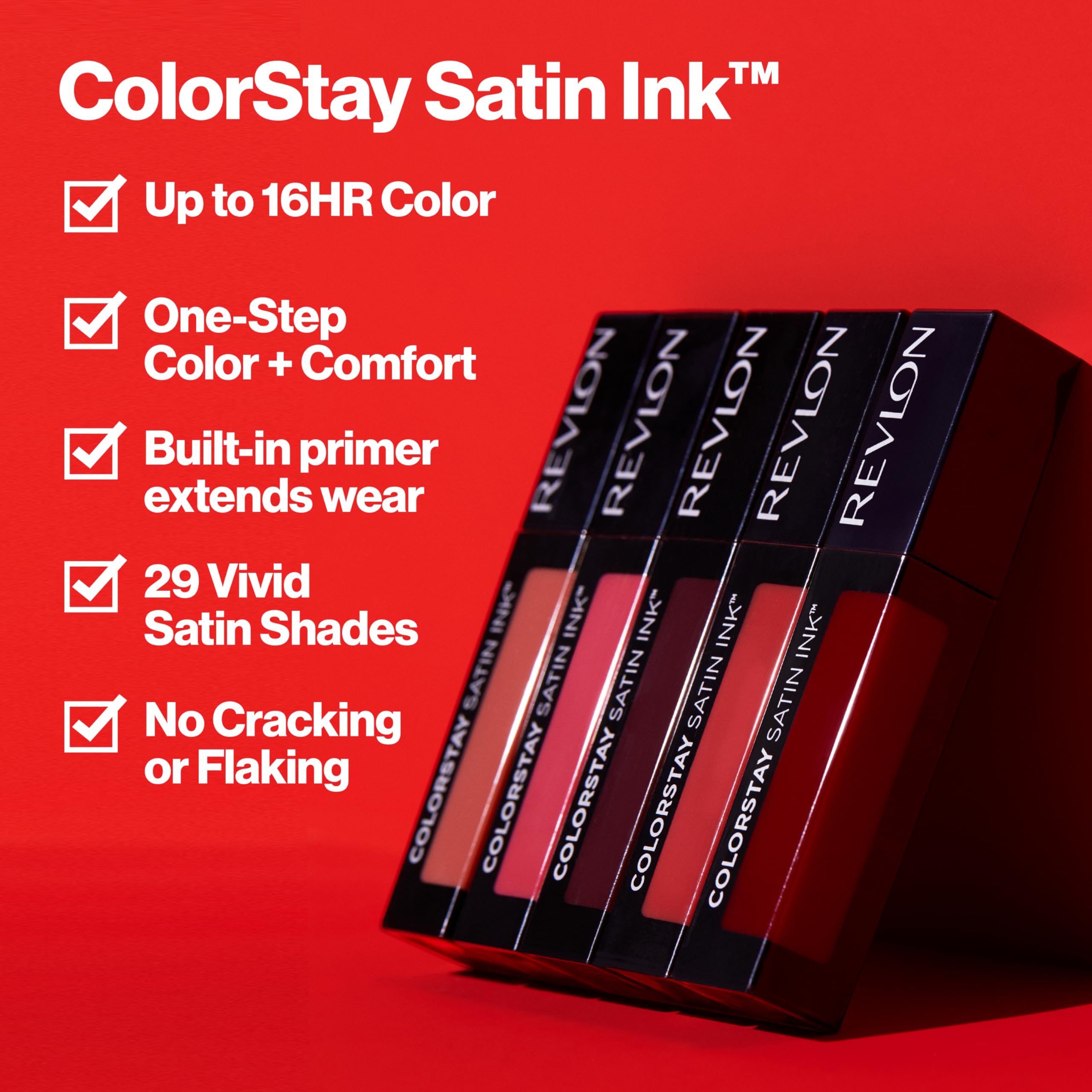 Revlon ColorStay Satin Ink Liquid Lipstick with Black Currant Seed Oil 0.17 fl - Charming Charlie