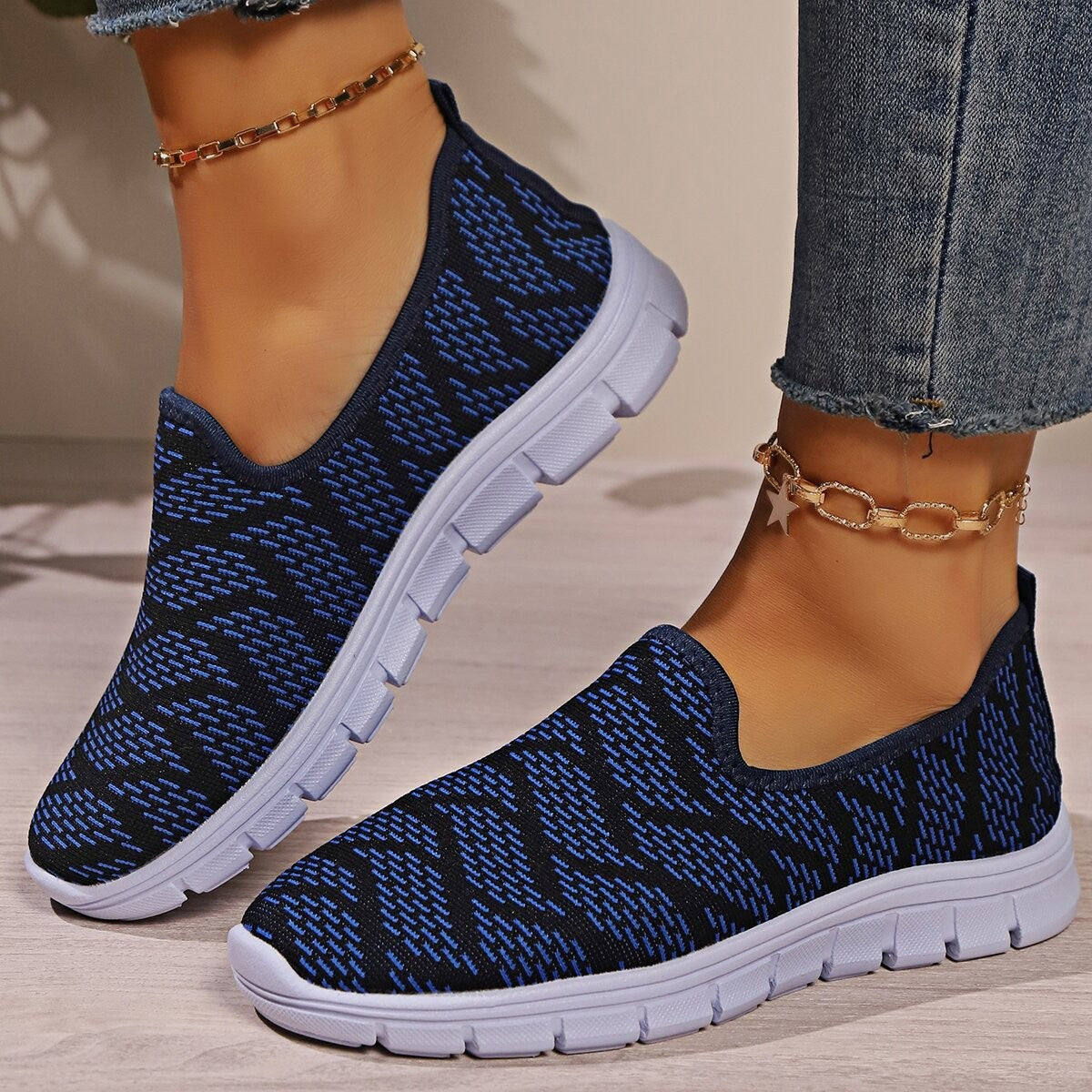 Round Toe Flat Slip-Ons - Charming Charlie