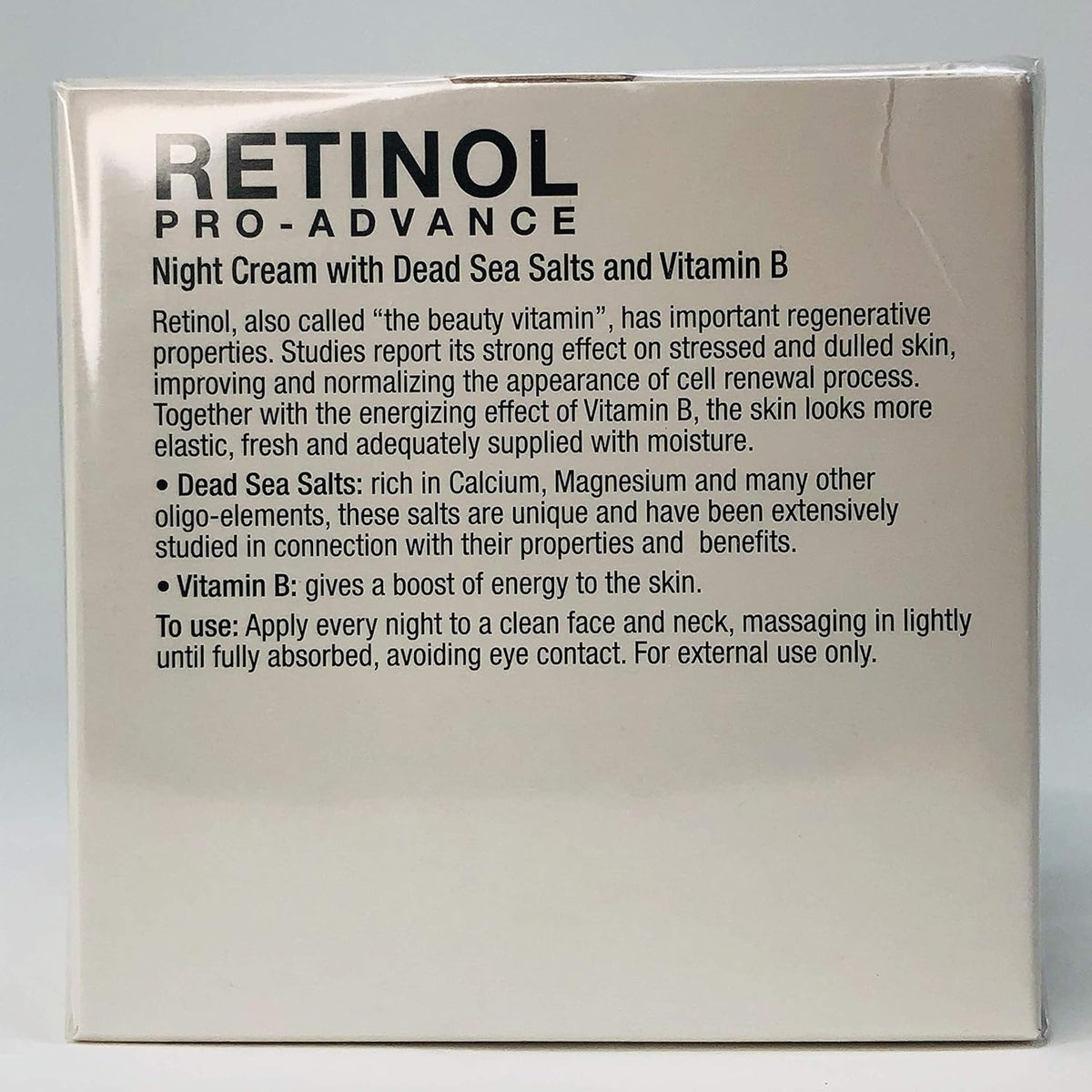 Delfanti Milano • RETINOL PRO-ADVANCE NIGHT CREAM • with dead sea minerals and vitamin B • Made in Italy - Charming Charlie