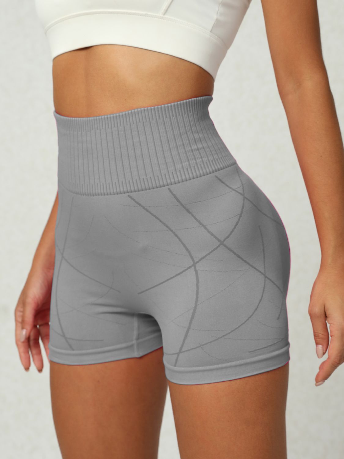 High Waist Active Shorts - Charming Charlie