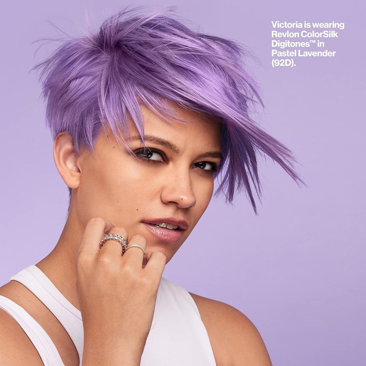 Revlon ColorSilk Digitones Permanent Hair Color with Keratin, 92D Pastel Lavender, 1 Count - Charming Charlie