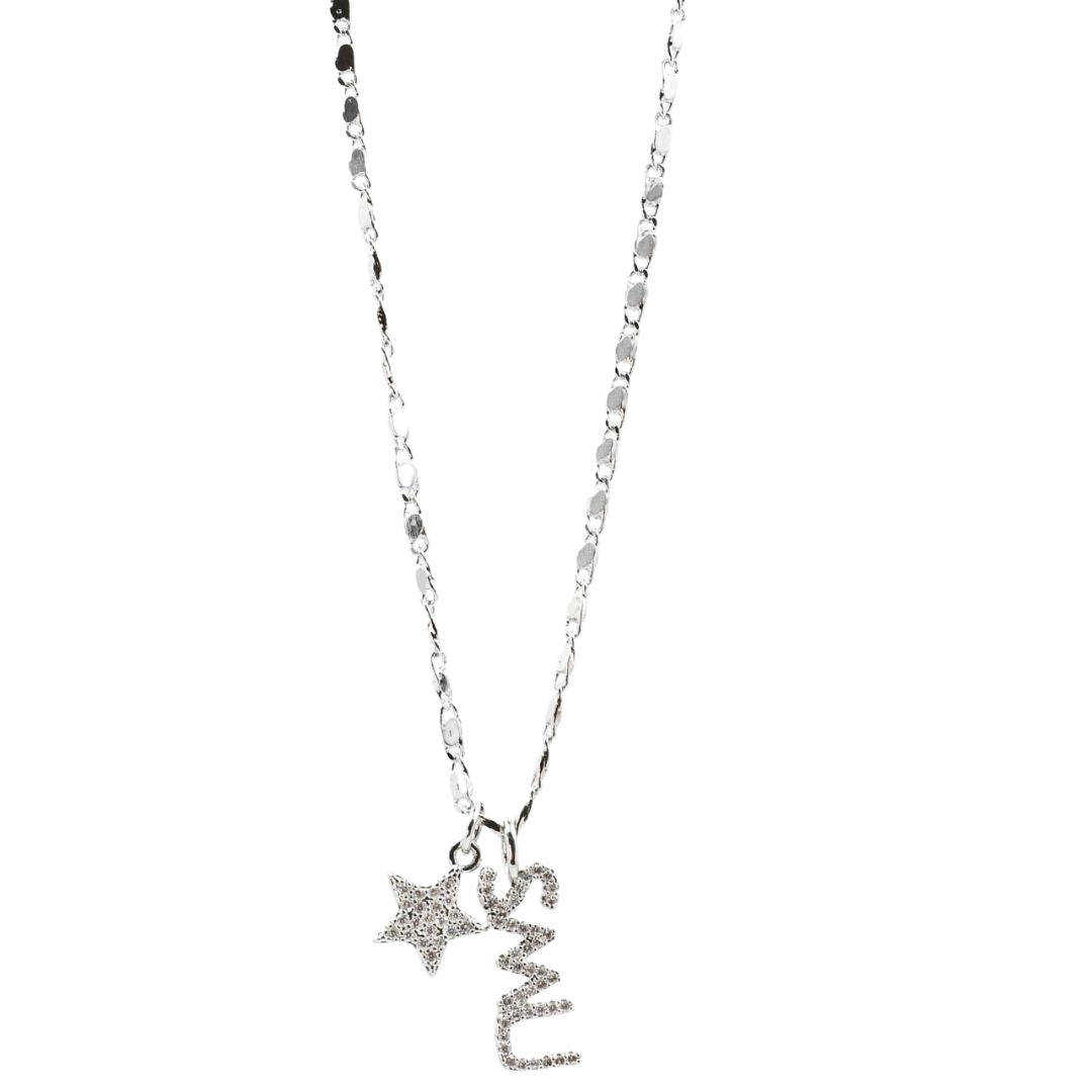 SMU Star Necklace Silver - Charming Charlie