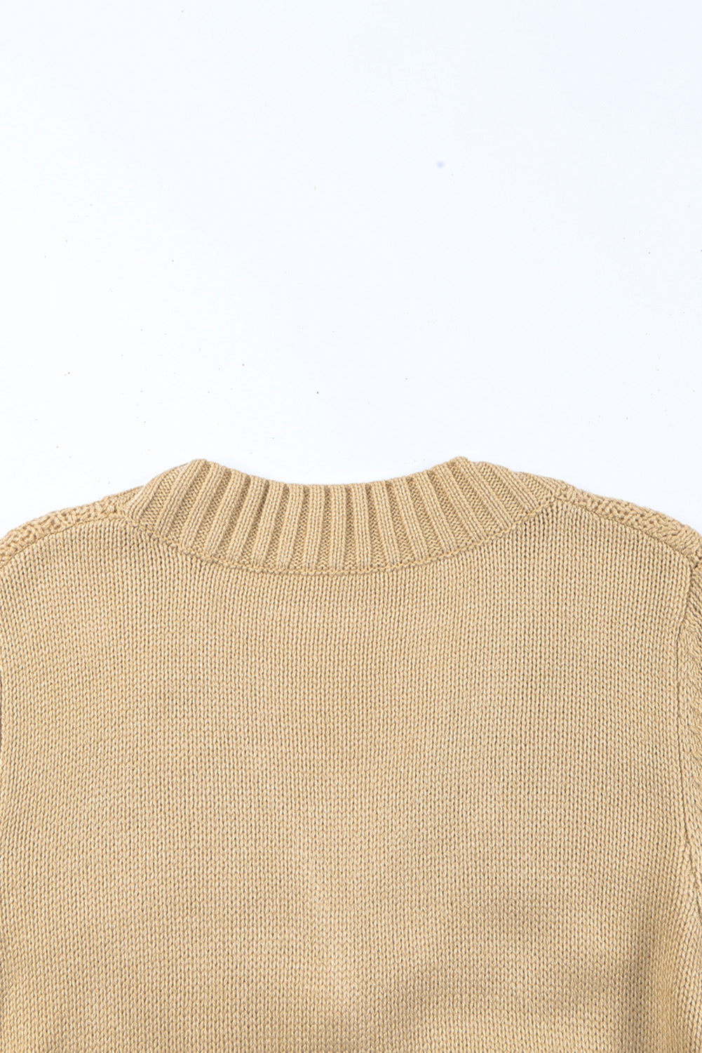 Cable-Knit Button Down V-Neck Cardigan - Charming Charlie