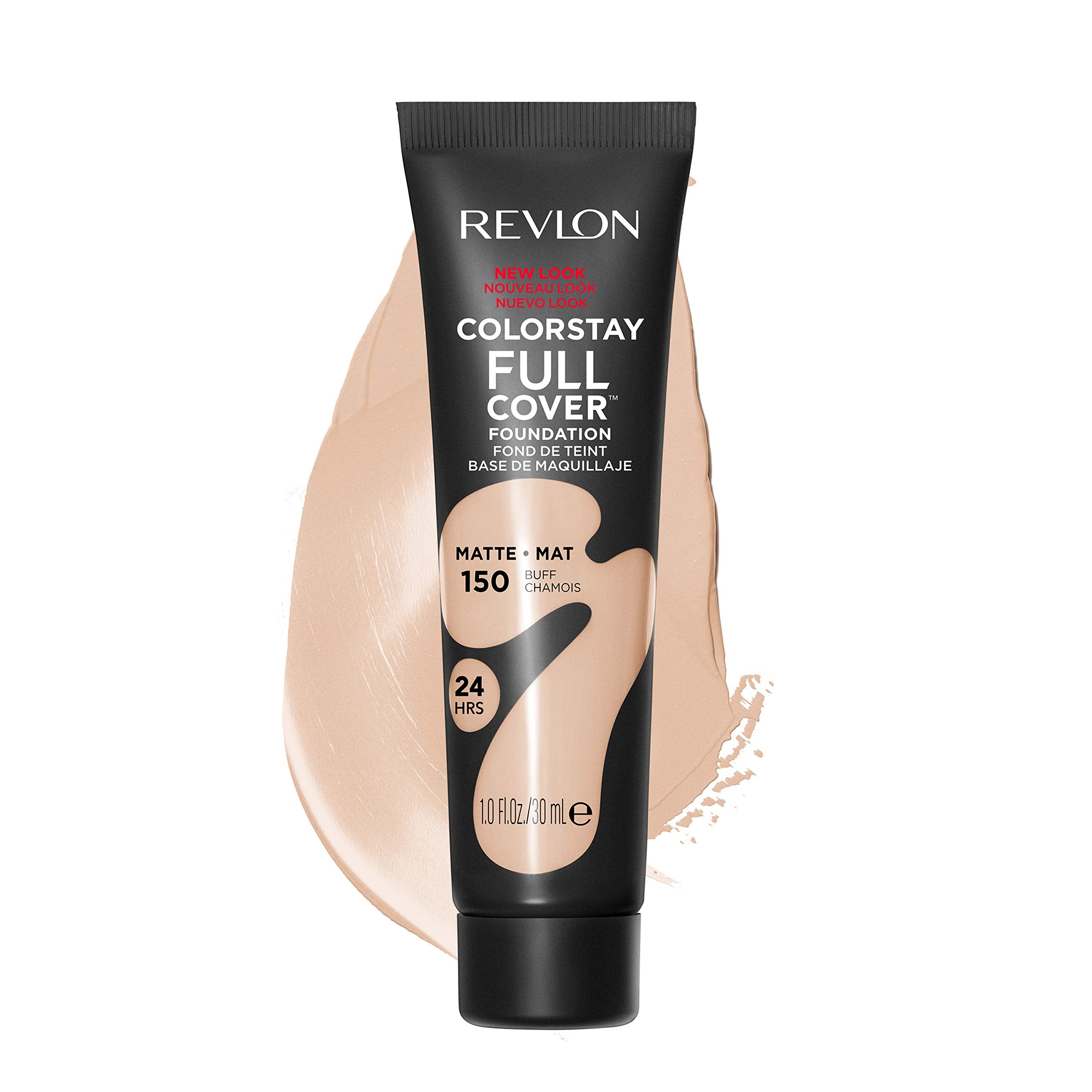 Revlon ColorStay Full Cover Longwear Matte Foundation, Heat & Sweat Resistant Lightweight Face Makeup - Charming Charlie