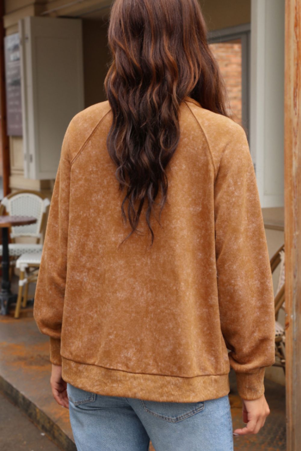 Snap Down Flap Pocket Long Sleeve Shacket - Charming Charlie
