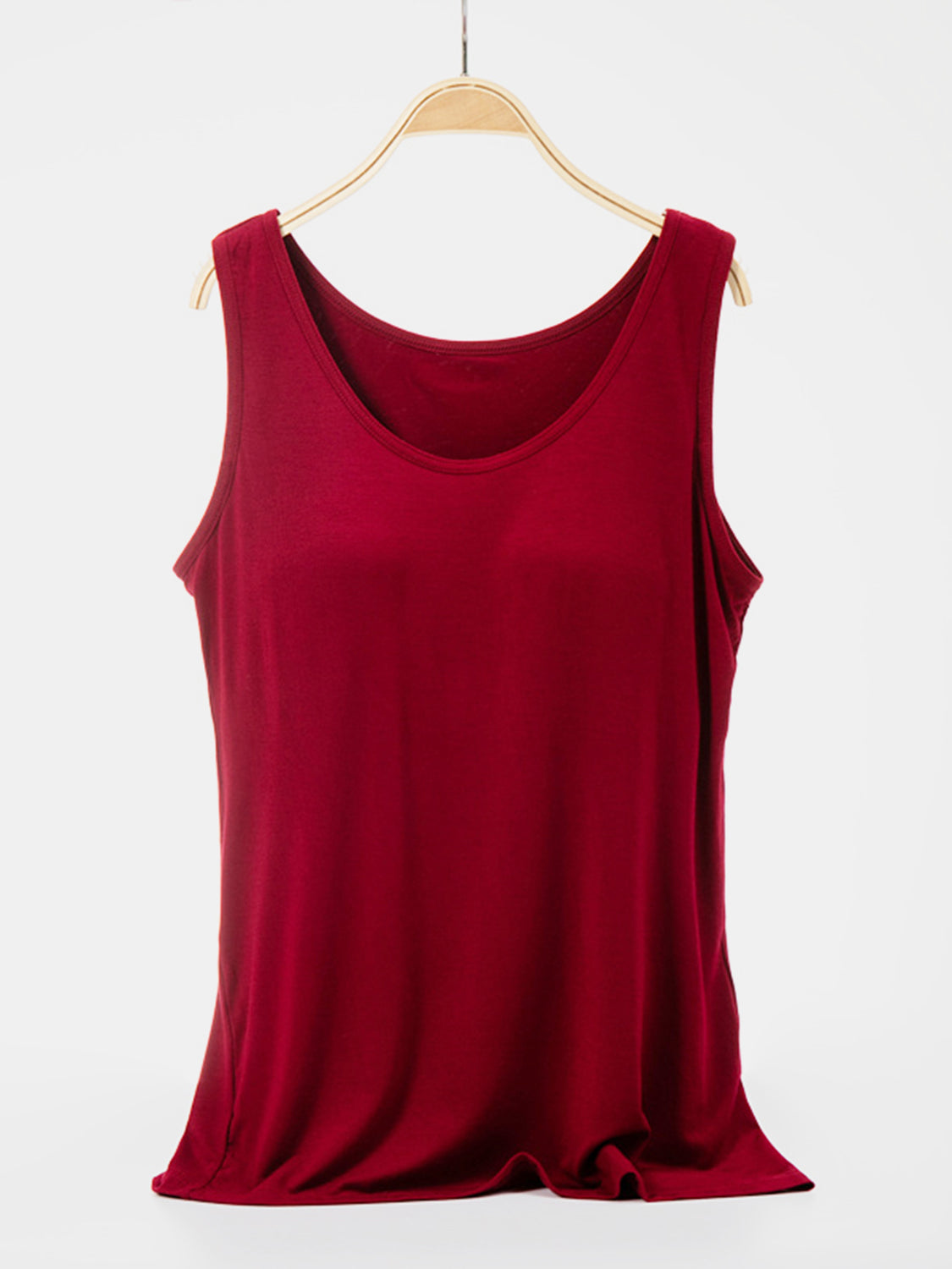 Scoop Neck Wide Strap Tank - Charming Charlie