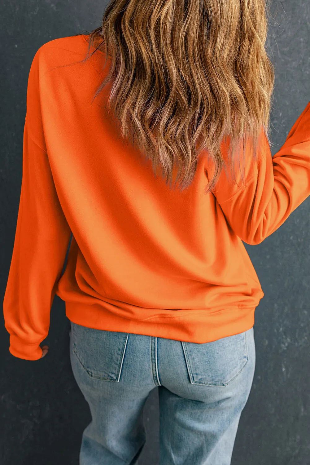 GAME DAY Round Neck Long Sleeve Sweatshirt - Charming Charlie