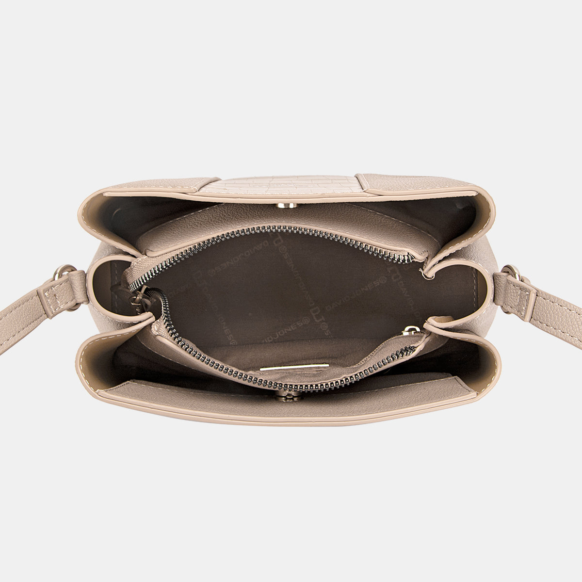 David Jones PU Leather Crossbody Bag - Charming Charlie