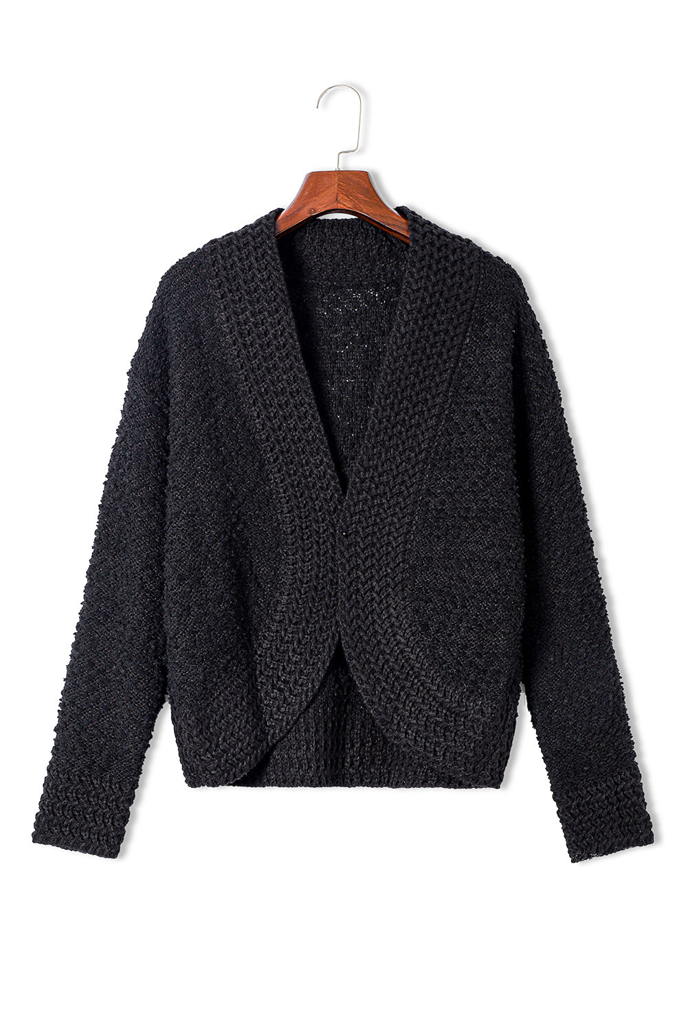Solid Color Open Front Cardigan - Charming Charlie