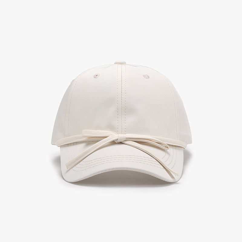 Tied Bow Cotton Baseball Cap - Charming Charlie