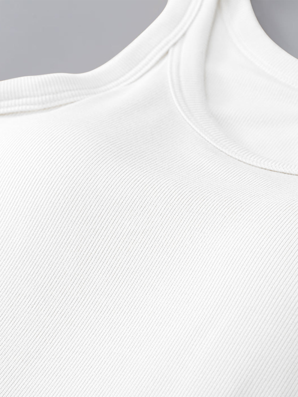 Round Neck Tank with Bra - Charming Charlie
