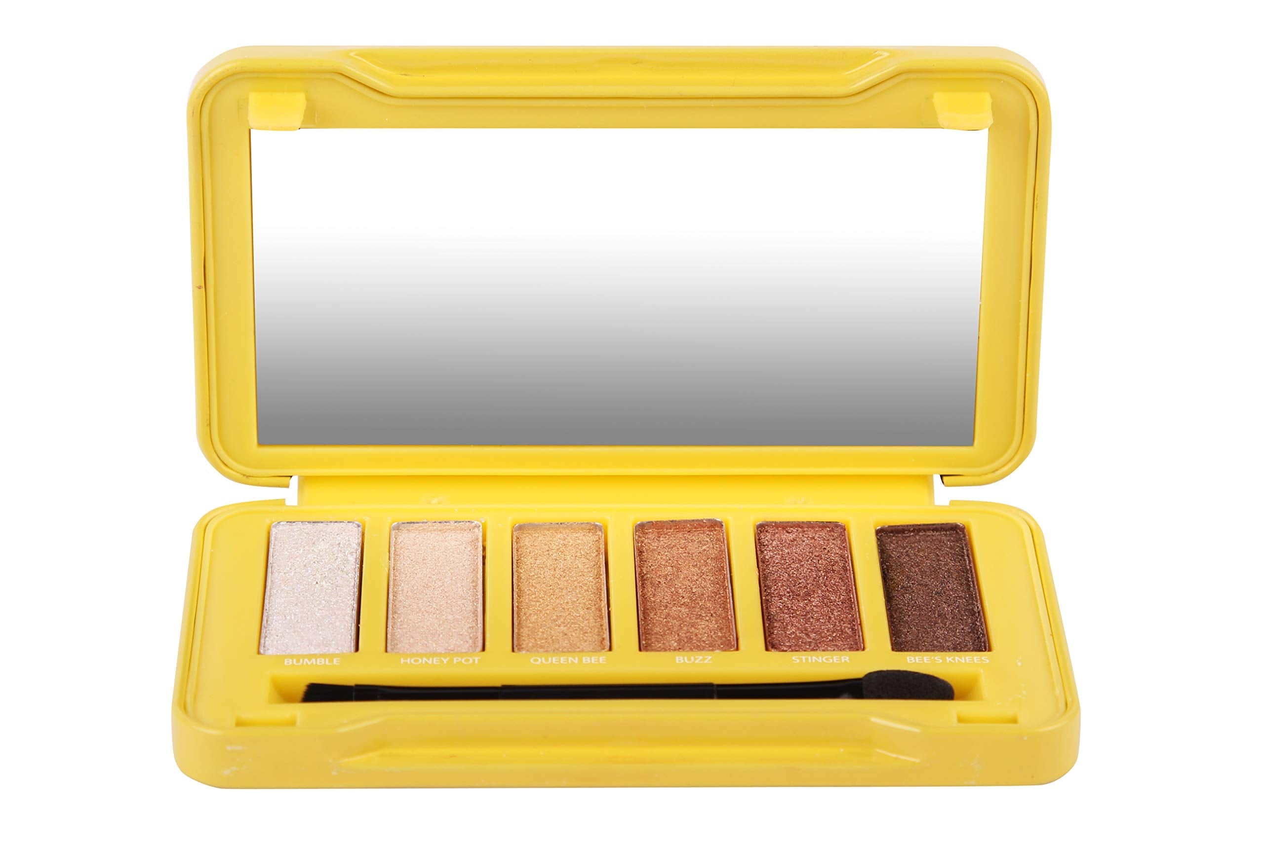 BYS On-The-Go Eyeshadow Palette,Six Shades with Mirror and Applicator - Charming Charlie