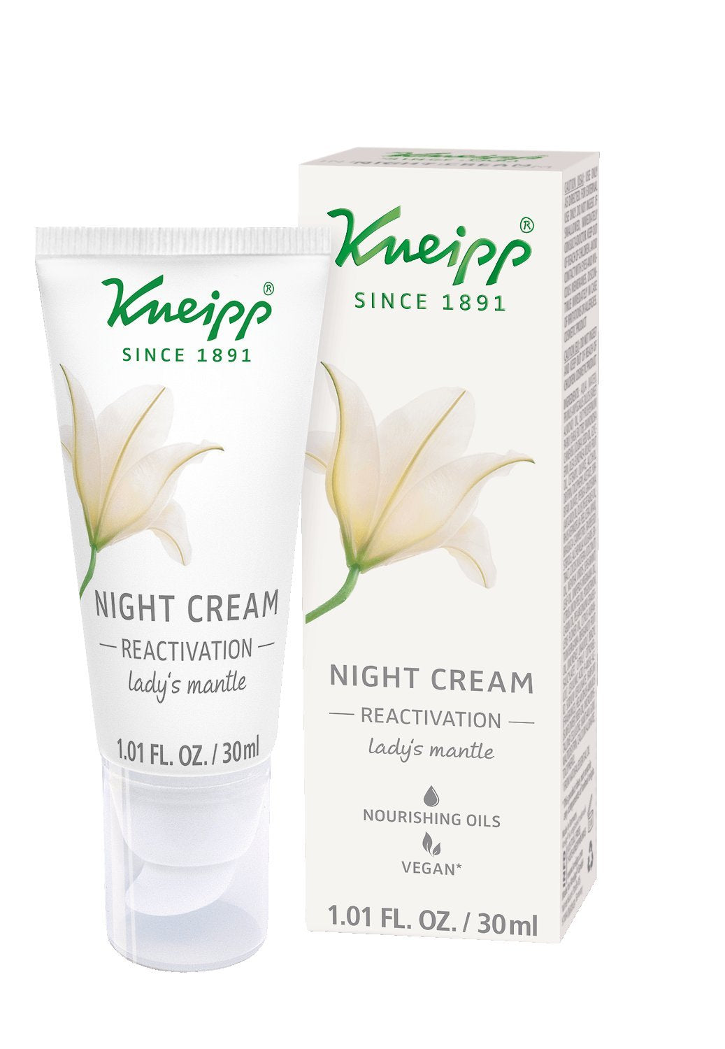 Kneipp 24 Hour Night Face Moisturizer Cream, 1.01 Fl oz - Charming Charlie