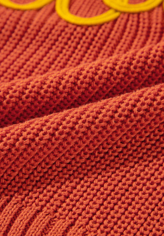 THANKS GIVING Round Neck Long Sleeve Sweater - Charming Charlie