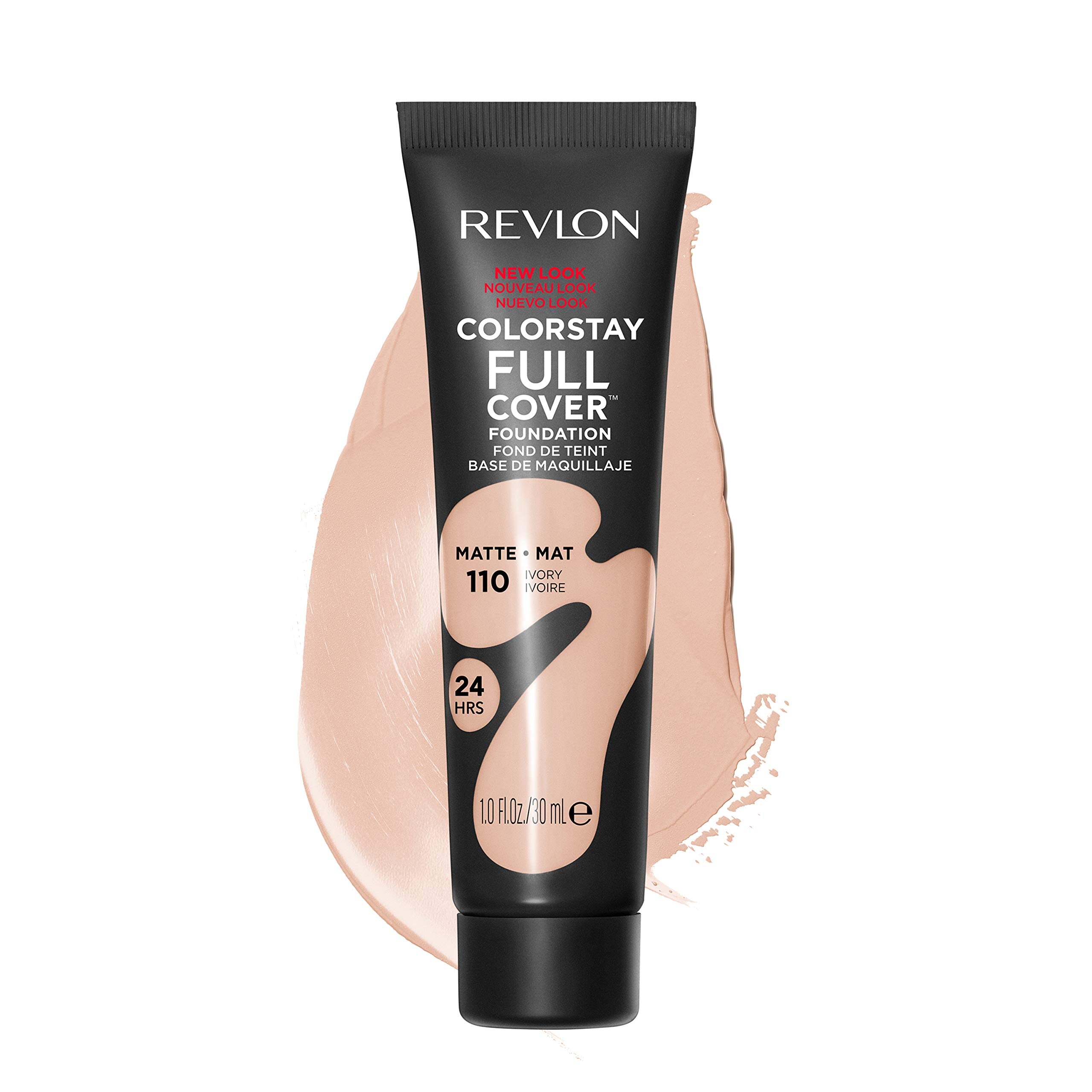 Revlon ColorStay Full Cover Longwear Matte Foundation, Heat & Sweat Resistant Lightweight Face Makeup - Charming Charlie