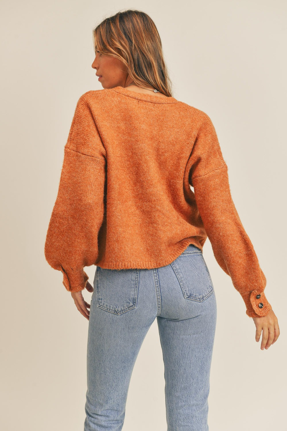 MABLE Long Sleeve Button Down Sweater Cardigan - Charming Charlie