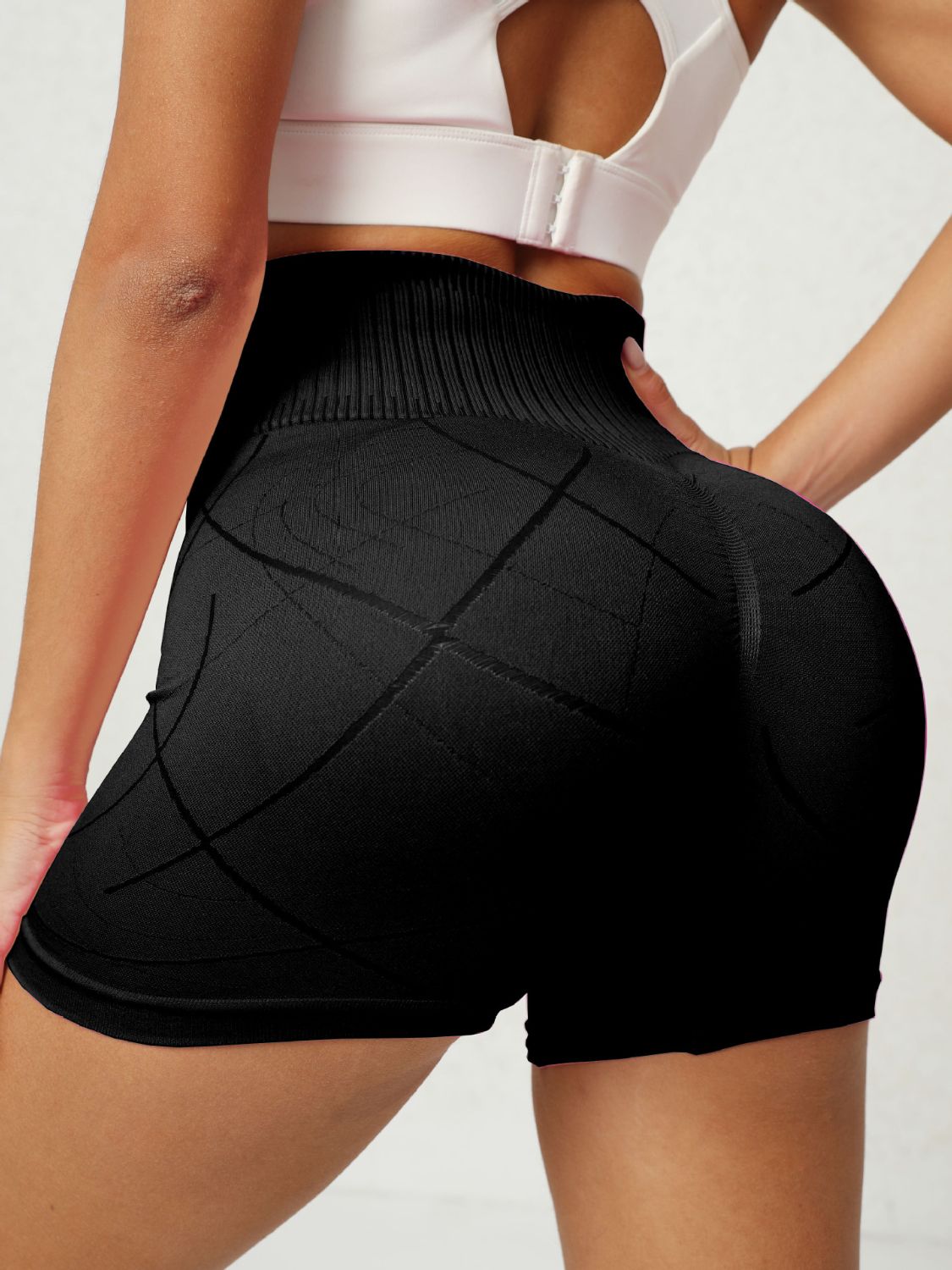 High Waist Active Shorts - Charming Charlie