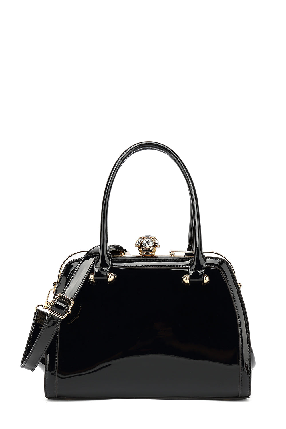 Frame Satchel Patent Leather - Charming Charlie