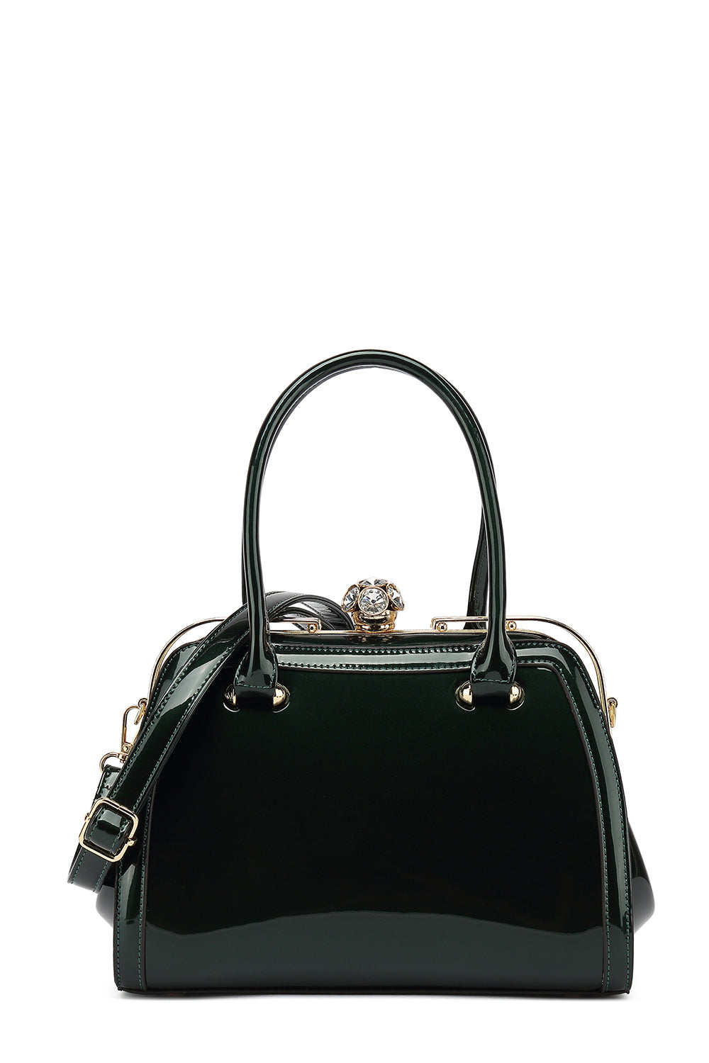 Frame Satchel Patent Leather - Charming Charlie