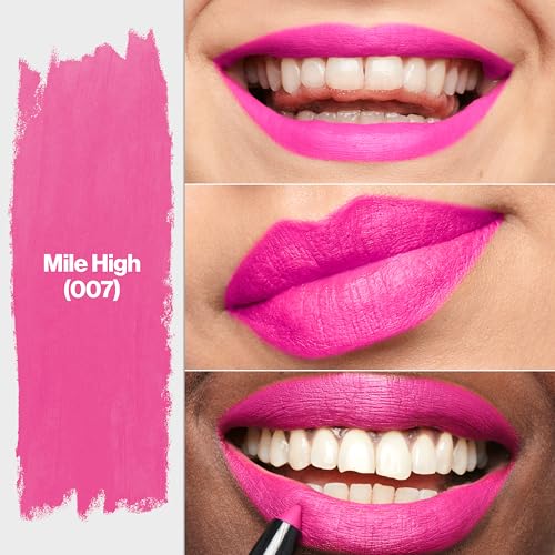 REVLON ColorStay Matte Lite Crayon Lipstick with Built-in Sharpener, Longlasting Non-Drying Matte Formula, Transfer-Proof Lipcolor - Charming Charlie