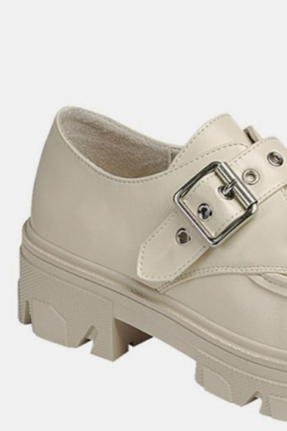 Forever Link Buckled Platform Lug Sole Loafers - Charming Charlie