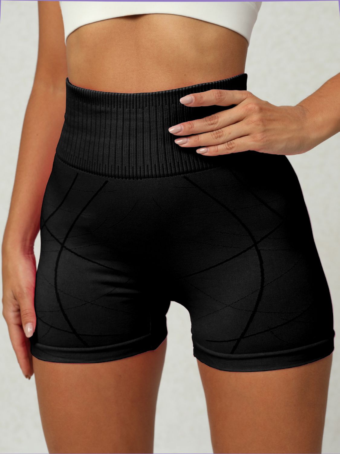 High Waist Active Shorts - Charming Charlie