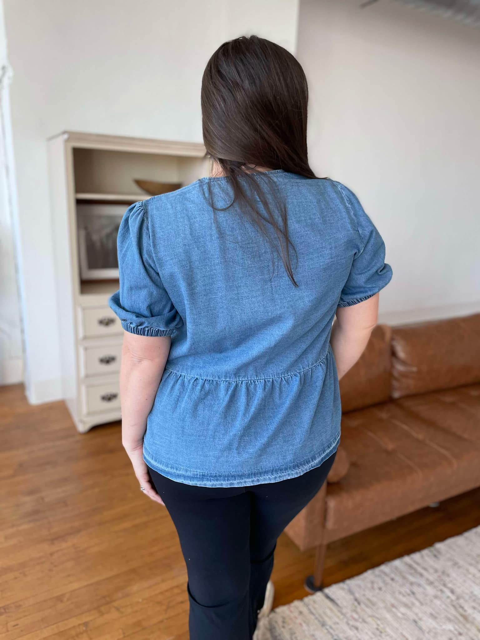 PREORDER: Sweet Escape Peplum Top - Charming Charlie