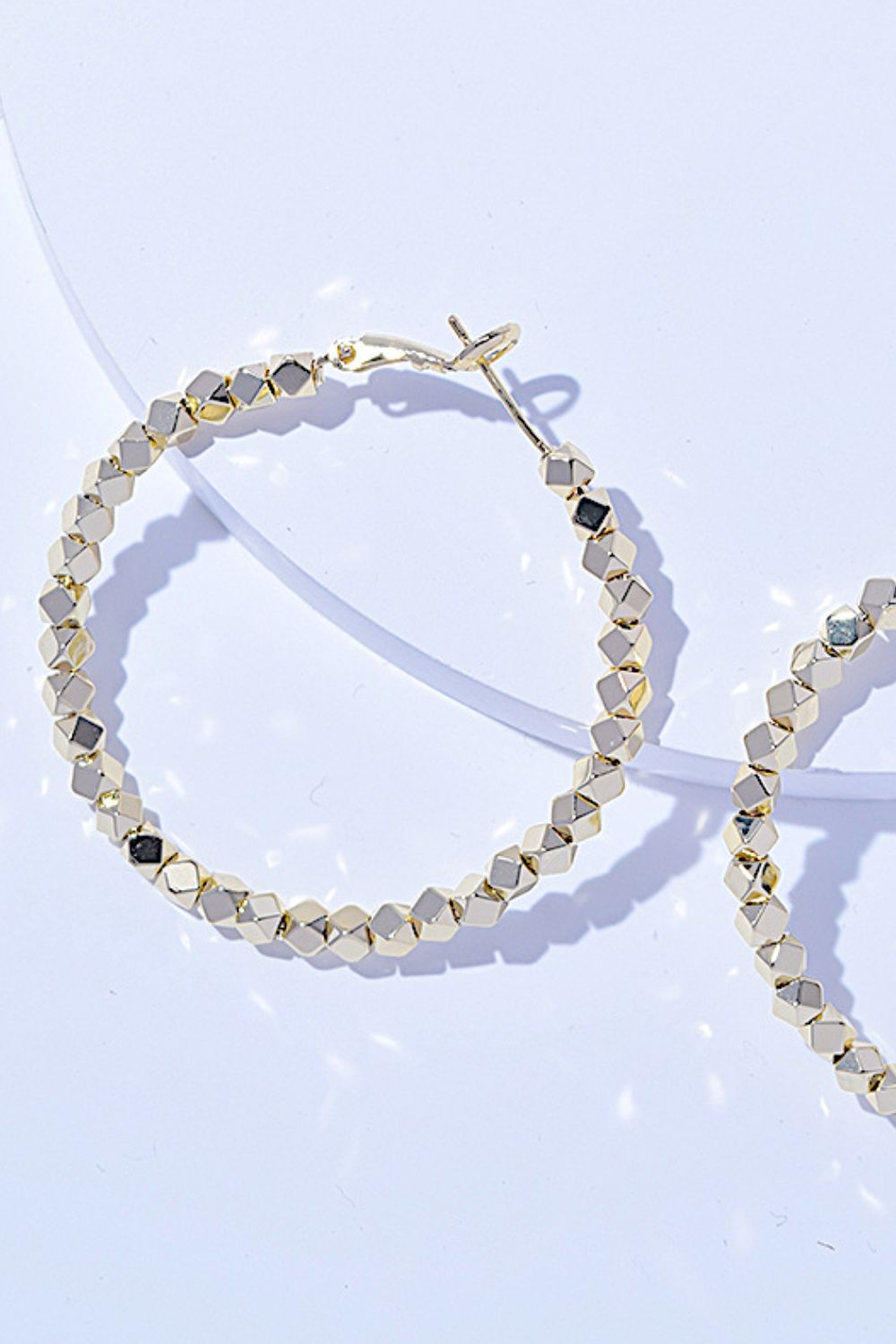 Alloy Hoop Earrings - Charming Charlie