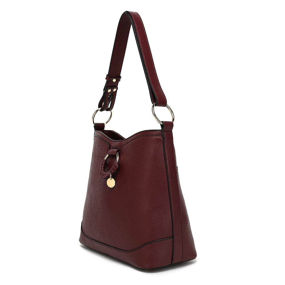 Triple Compartment Convertible Hobo - Charming Charlie