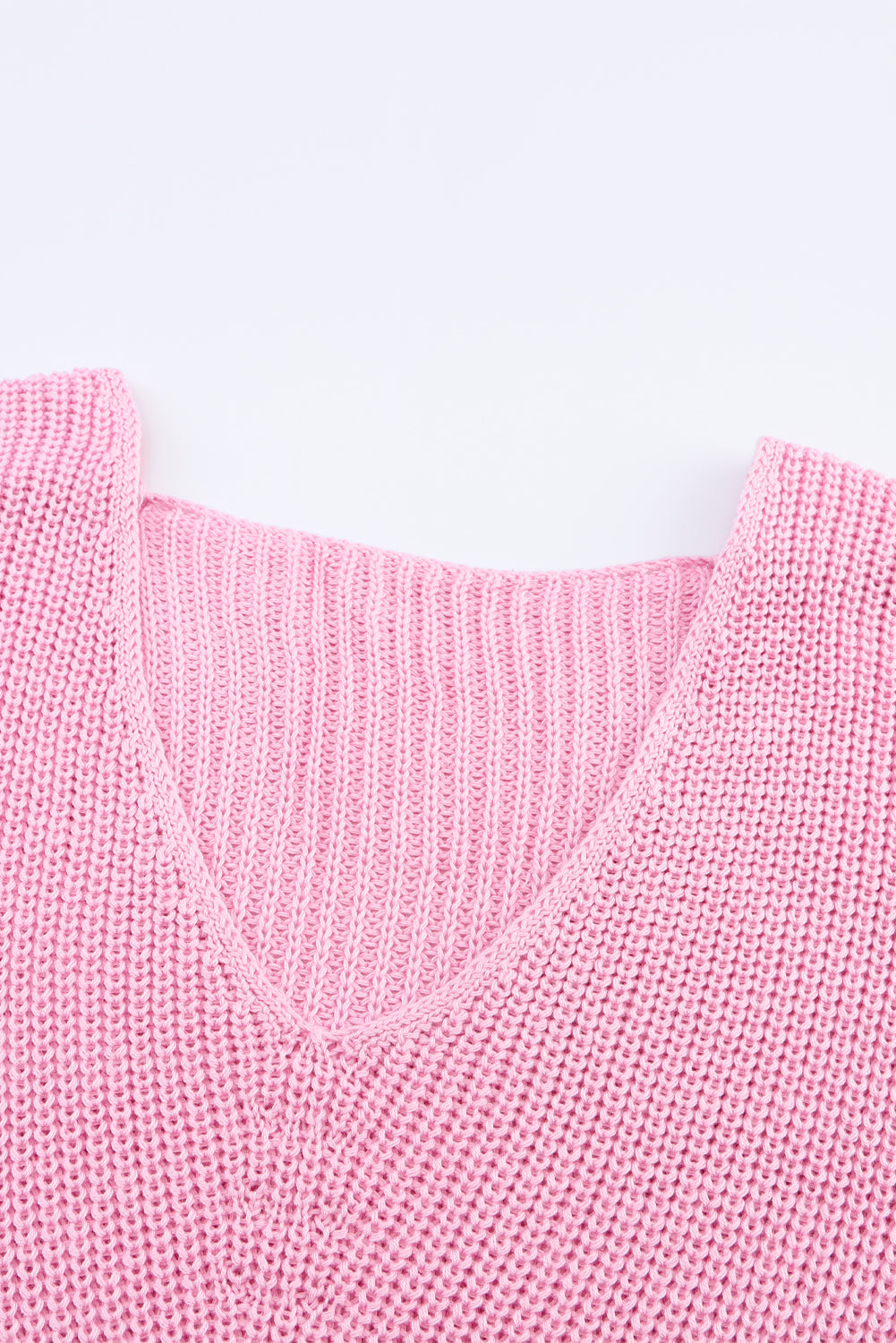 V-Neck Drop Shoulder Sweater - Charming Charlie